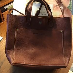 Brown Leather Satchel